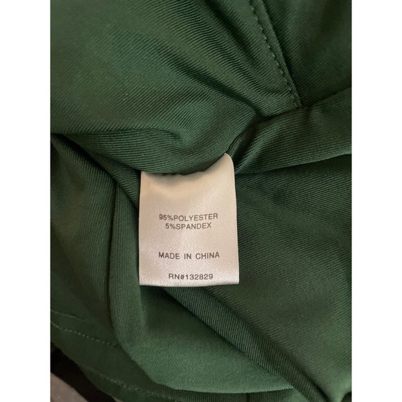 Superdown Martyna Deep V Dress Emerald Women's Size XL - Picture 10 of 10